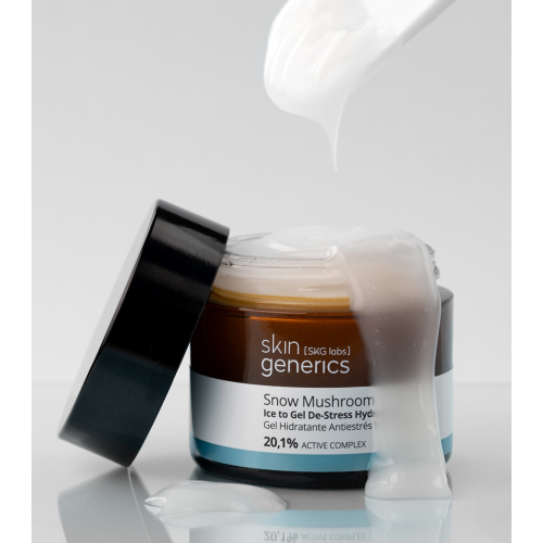 Skin Generics - Gel-creme hidratante anti-stress Snow Mushroom