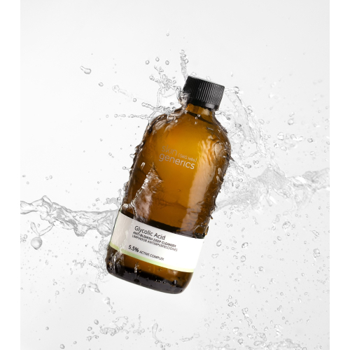 Genéricos para a pele - Esfoliante natural anti-manchas com ácido glicólico