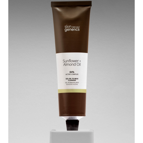 Skin Generics - Gel desmaquilhante para rosto e olhos Girassol + Óleo de amêndoa