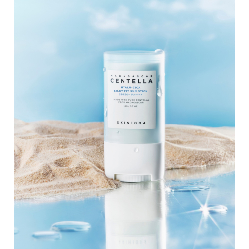 SKIN1004 - *Hyalu-Cica* - Protetor solar facial em bastão Silku-Fit FPS50+ PA++++