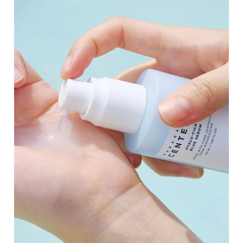 SKIN1004 - *Hyalu-Cica* - Sérum facial Blue com ácido hialurônico Centella Asiatica de Madagascar - Pele sensível