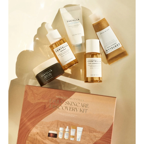 SKIN1004 - Kit de Cuidados Faciais The Madagascar Centella Daily Skincare