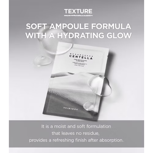 SKIN1004. - *Tone Brightening* - Máscara facial iluminadora