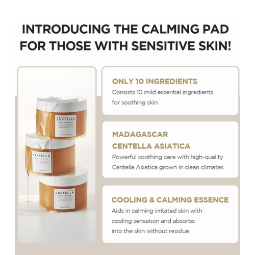 SKIN1004 - Tônico facial em formato de disco com Centella Asiática de Madagascar - 70 unidades