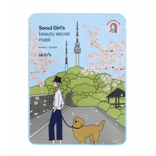 Skin79 - Máscara Seoul Girl\'s Beauty Secret - iluminando