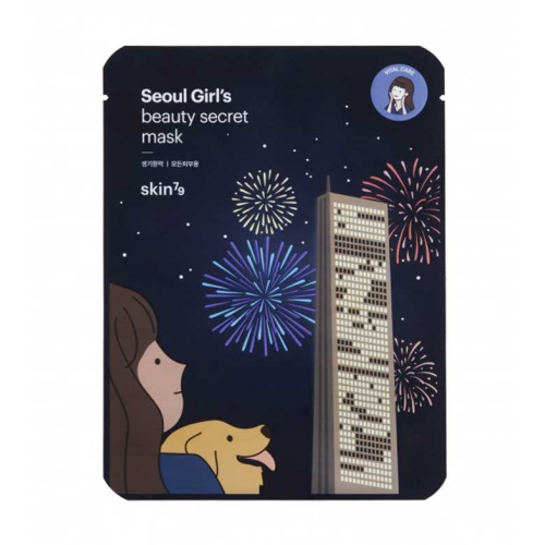 Skin79 - Máscara Seoul Girl\'s Beauty Secret - revitalizante