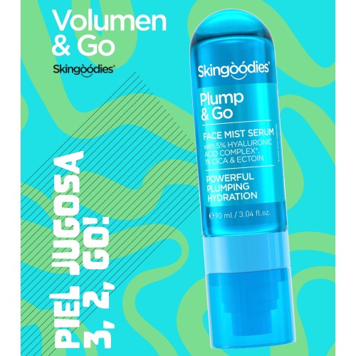 Skingoodies - Sérum Facial Hidratante em Spray - Plum & Go