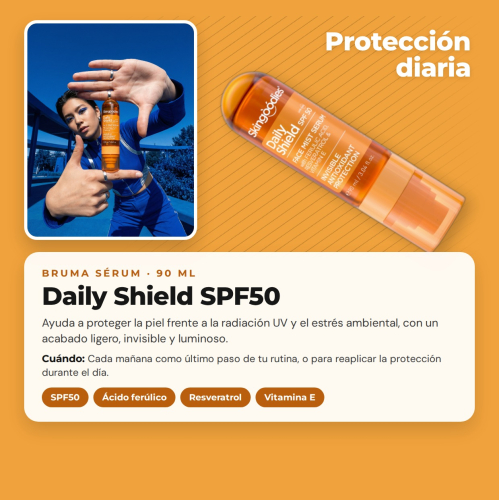 Skingoodies - Set Completo de 5 Sérums Faciais em Bruma 90 ml Cada Um Proteção Hidratação Luminosidade Controle de Brilhos e Firmeza Vegano e Cruelty Free