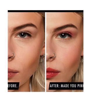 Sleek MakeUP - Tintura para lábios, bochechas e olhos Feelin’ Flush Cream - Make You Pink