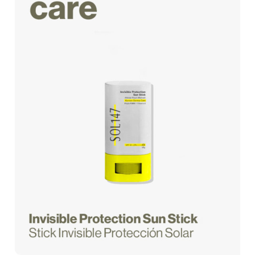 Sol147 - Protetor solar facial em stick WaterProof SPF50+ PA++++