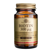 SOLGAR - Suplemento alimentar - Biotina 300 mcg