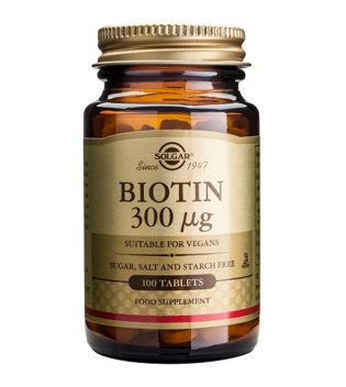 SOLGAR - Suplemento alimentar - Biotina 300 mcg