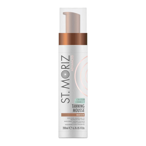 St. Moriz - Mousse Autobronzeadora Corretora de Cor - Médio