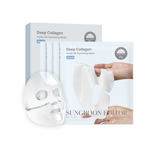 Sungboon Editor - Pack de 4 máscaras faciais - Deep Collagen Hyalu-B5