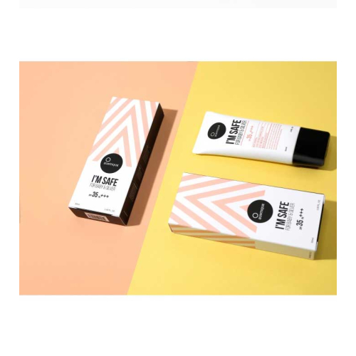 Suntique - Protetor solar suave I’m Safe for Sensitive Skin - FPS35 +