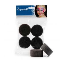 Superstar - Pacote de 4 esponjas para Aquacolor - Eco