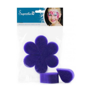 Superstar - Pacote de 6 esponjas para Aquacolor - Eco Butterfly