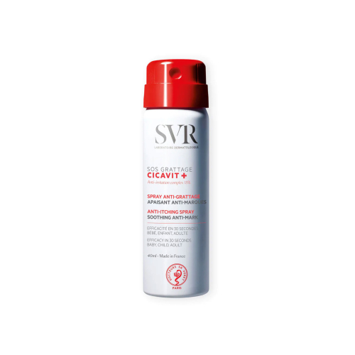 SVR - *Cicavit+* - Spray calmante anti-coceira e anti-marcas SOS Grattage