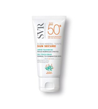 SVR - *Sun Secure* - Protetor solar facial mineral colorido FPS50+ - Pele normal a mista