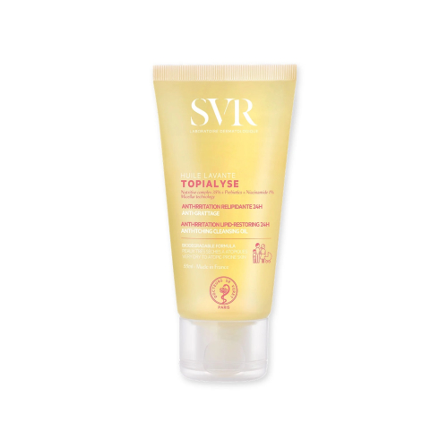SVR - *Topialyse* - Óleo de limpeza reabastecedor Huile Lavante 55ml - Pele seca e sensível