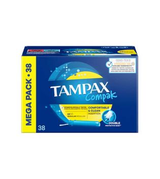 Tampax - Tampões Regulares Compak - Contagem 38