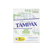 Tampax - Tampões regulares Cotton Protection - 16 unidades