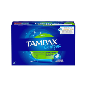Tampax - Tampões Super Compak - 20 unidades