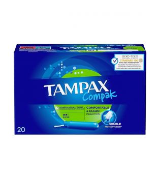 Tampax - Tampões Super Compak - 20 unidades