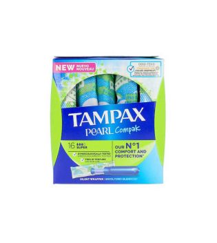 Tampax - Super Tampons Pearl Compak - 16 unidades