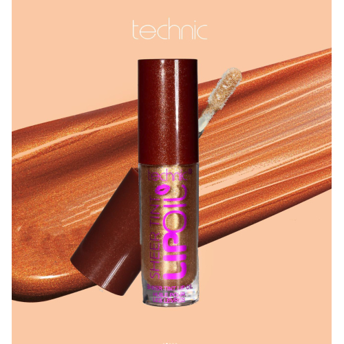 Technic Cosmetics - Óleo para lábios Sheer Lip Oil - Champagne Season