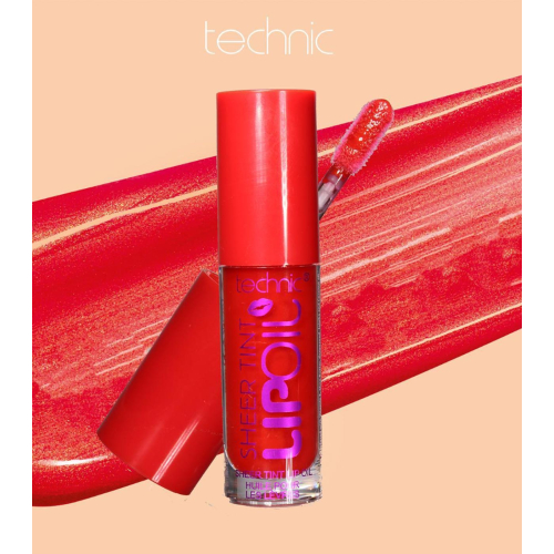 Technic Cosmetics - Óleo para lábios Sheer Lip Oil - Crimson