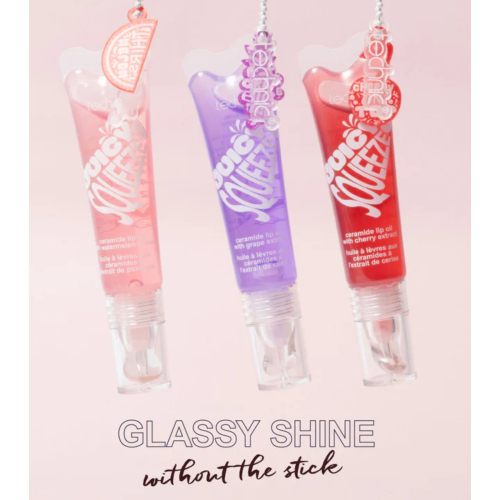 Technic Cosmetics - Keychain Lip Oil Juicy Squeeze Ceramide - Cherry On Top