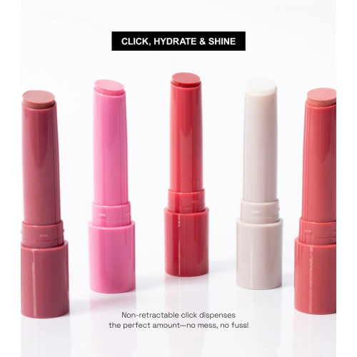 Technic Cosmetics - Óleo labial sólido com cor Twist & Shine - Clear Sparkle