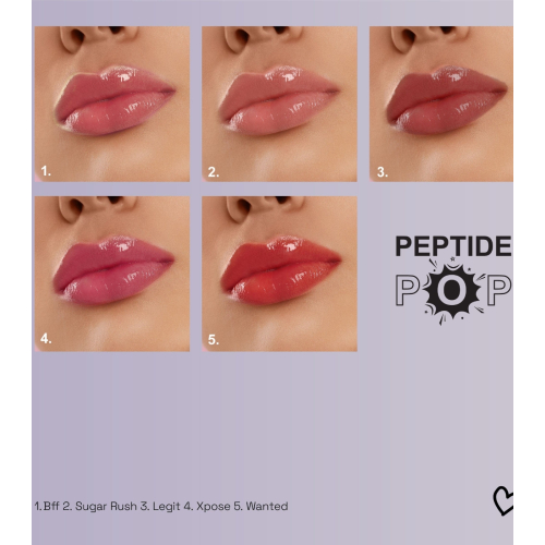 Technic Cosmetics - Brilho labial Peptide Pop - Legit