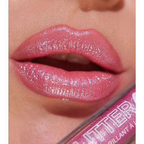Technic Cosmetics - Brilho labial Glitter Gloss - Bright Pink