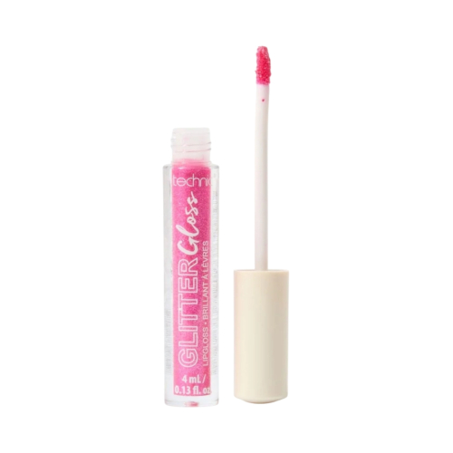 Technic Cosmetics - Brilho labial Glitter Gloss - Fuchsia