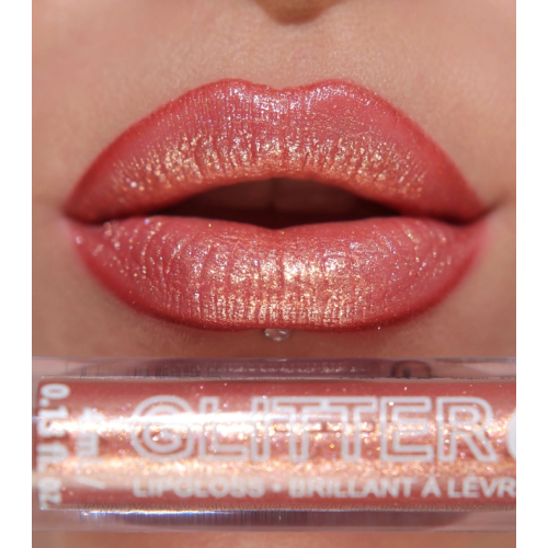 Technic Cosmetics - Brilho labial Glitter Gloss - Rose Gold