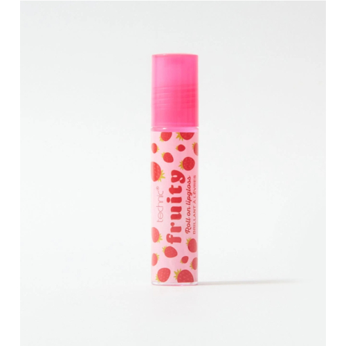 Technic Cosmetics - Gloss Labial Roll On Fruity - Strawberry