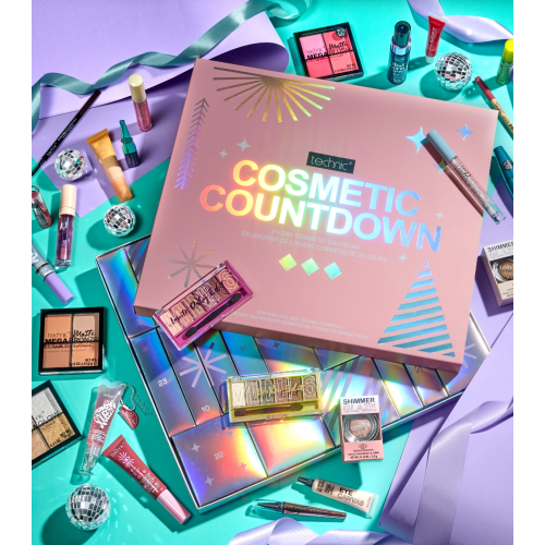 Technic Cosmetics - Calendário de advento 24 Day Cosmetic Countdown Advent