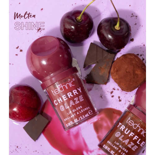 Technic Cosmetics - *Cherry Chocolate* - Brilho labial - Cherry Glaze