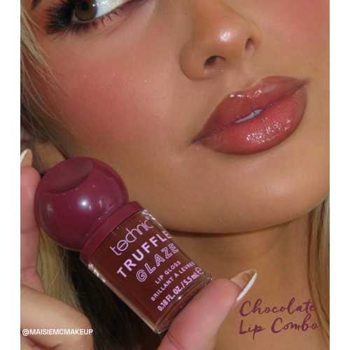 Technic Cosmetics - *Cherry Chocolate* - Brilho labial - Truffle Glaze