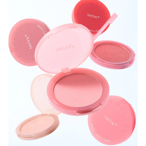 Technic Cosmetics - Blush em creme-pó Soft Bounce - Flushed