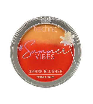 Technic Cosmetics - Blush em pó Summer Vibes - Good Vibes