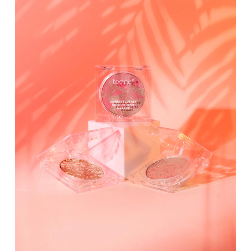 Technic Cosmetics - *Sundrenched* - Powder Blush Marble - Pink Haze