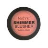 Technic Cosmetics - Blush Shimmer Blusher - Coral Bay