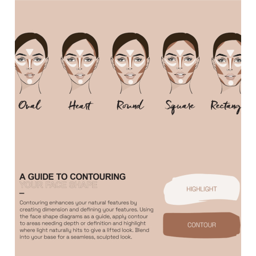 Technic Cosmetics - Bastão de contorno Easy Blend Contour Stick - Cool Medium