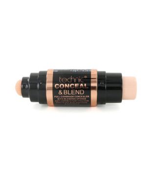 Technic Cosmetics - Corretor com esponja para esfumar Conceal & Blend - Light