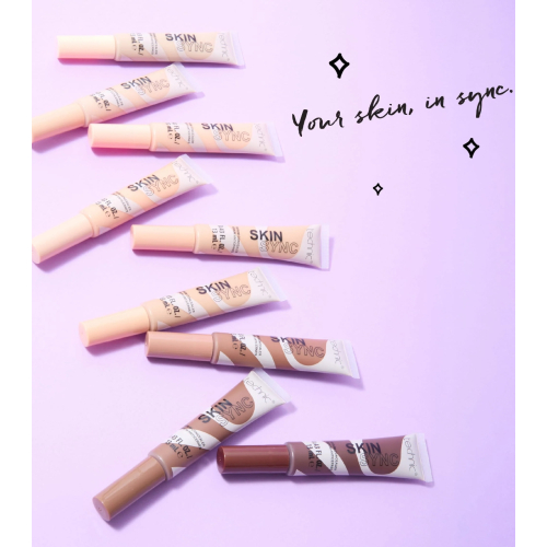Technic Cosmetics - Corretivo com textura de sérum Skin Sync - Porcelain
