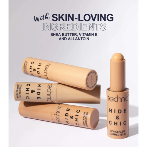 Technic Cosmetics - Corretor em stick Hide & Chic - Warm Beige