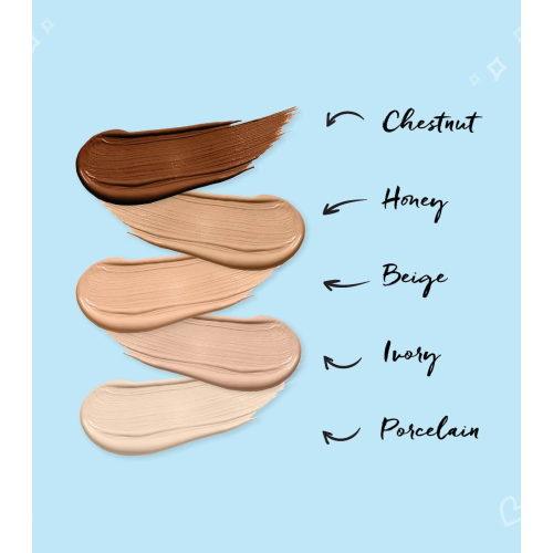 Technic Cosmetics - Corretivo líquido 3-IN-1 Canvas XL -  Chestnut